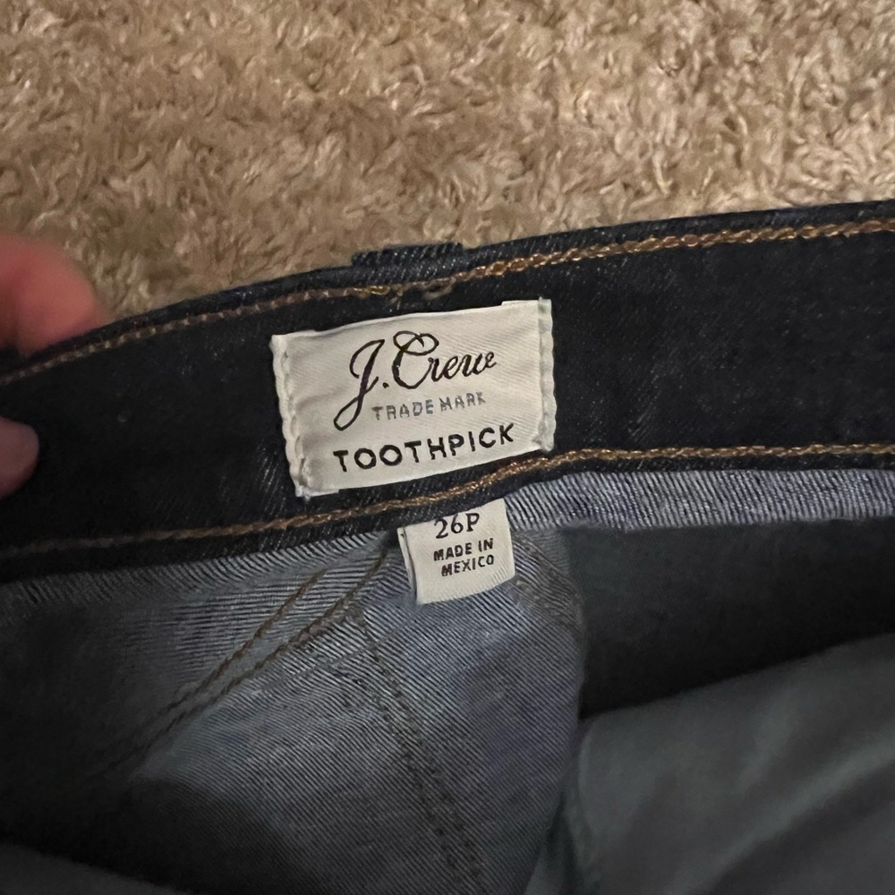 JCrew toothpick skinny